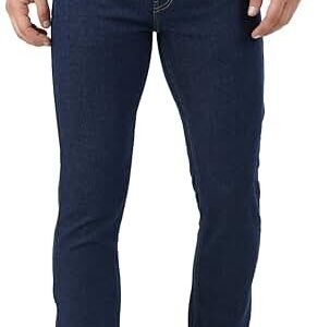 Men's Regular Fit Jeans - Mid-Rise | Cotton Blend | Stretchable Fabric